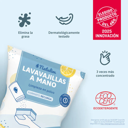 Lavavajillas a mano en polvo