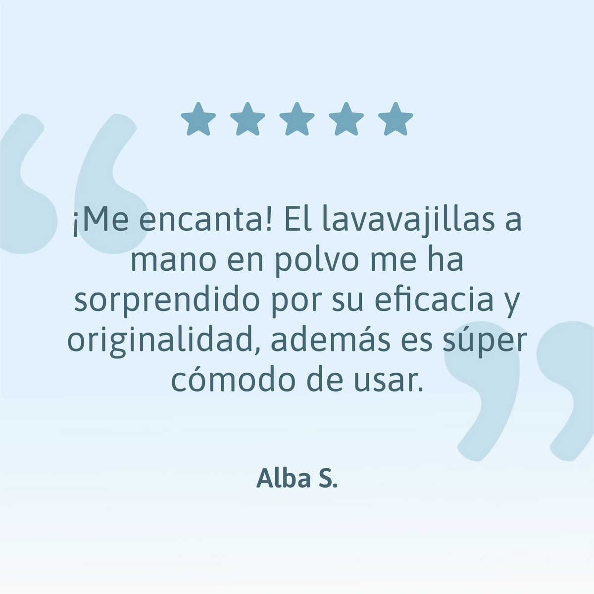 Lavavajillas a mano en polvo